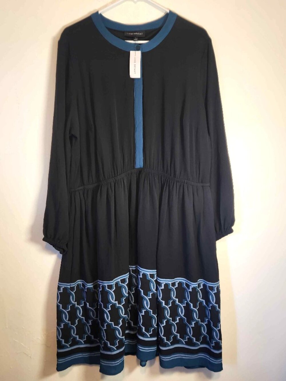 NWT - Lane Bryant Geo Print Midi Dress